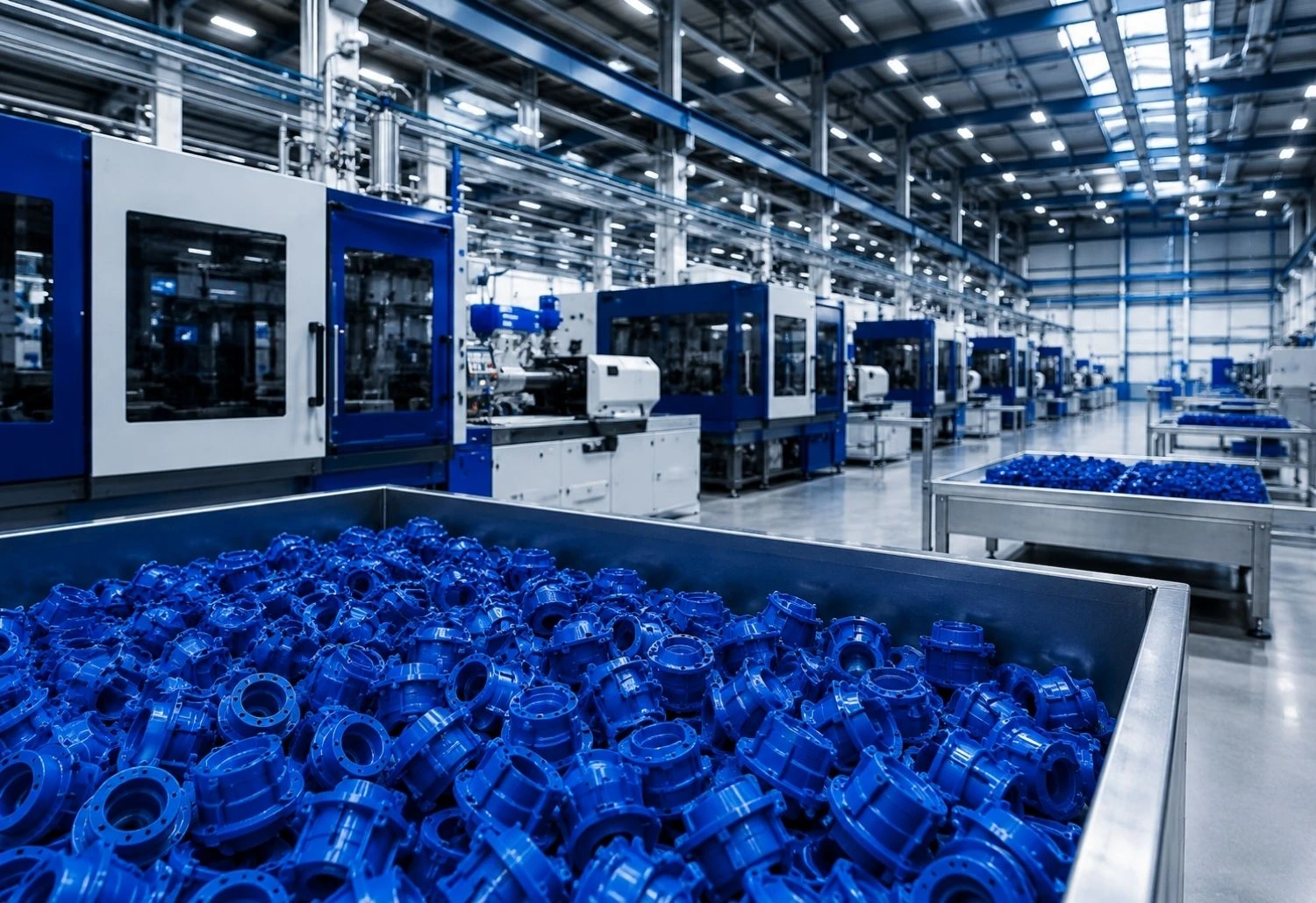 ENT Plastik modern üretim tesisi ve plastik enjeksiyon üretim hattı
