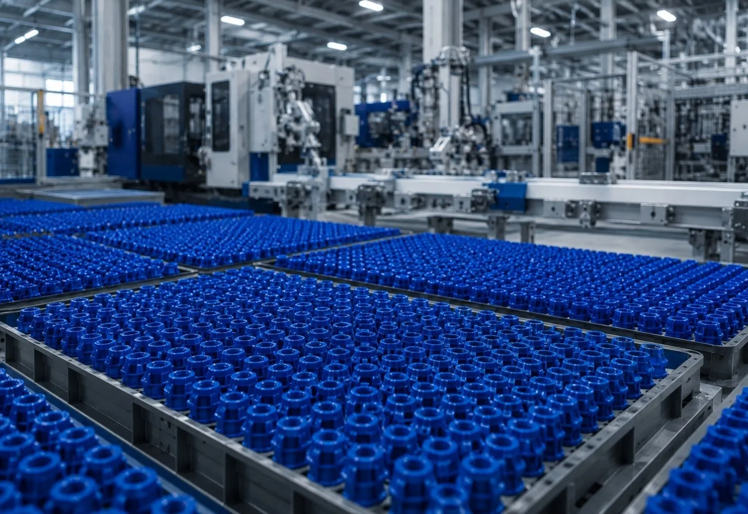 Plastik enjeksiyon fason üretim yöntemiyle üretilen hassas plastik parçalar